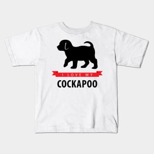 I Love My Cockapoo Kids T-Shirt